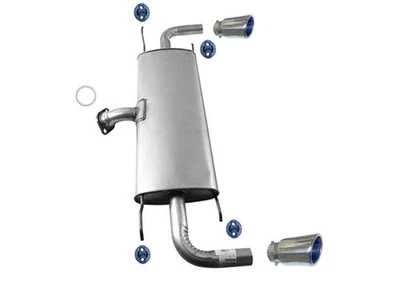 Silenciador trasero doble Outler con puntas cromadas para Mazda CX-5 CX5 2013-2023 Foto 1 de 4