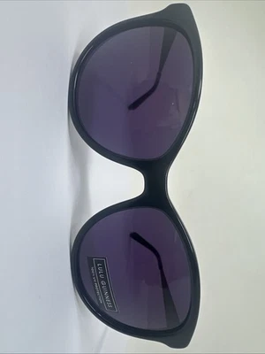 ¡¡NUEVAS GAFAS DE SOL DE DISEÑO!! Lulu Guinness Mujer L130 Redondo Negro 54-16-140 C90 Foto 1 de 4