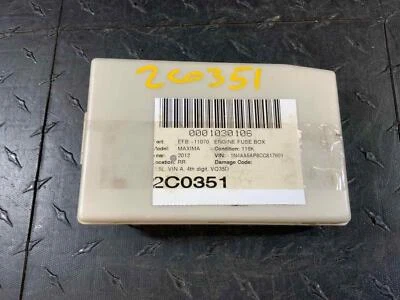 Caja de fusibles motor Nissan Máxima 2009-2014 3,5 L CVT (AT) Foto 1 de 3