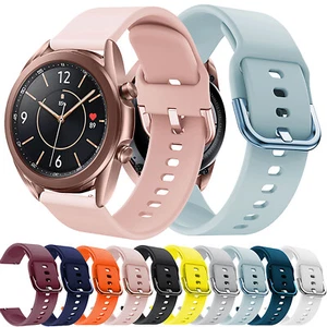 Silikon Armbanduhr Armband WatchBand Gürtel für Samsung Galaxy Watch3 41/45mm - Bild 1 von 12