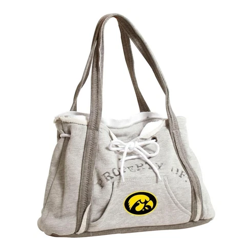 Iowa Hawkeyes Hoodie Purse [NEW] NCAA Bag Shell Clutch Fleece Sweatshirt Cover