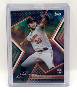 2023 TOPPS XPECTATIONS IRIDESCENT GRAYSON RODRIGUEZ RC /49 ORIOLES #19 - Bild 1 von 3