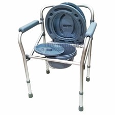 Sedia WC Comoda anziani pieghevole multiuso Moretti