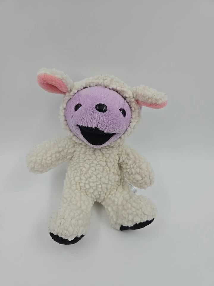 Bolsa de frijoles de peluche Liquid Blue Grateful Dead Dancing Bear Chups Sheep 8" 4/8/85 Foto 1 de 4