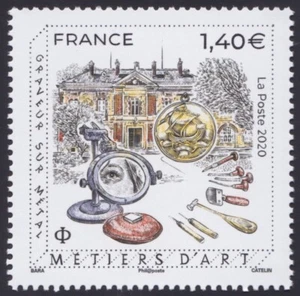 2020 FRANCE N°5454** METIERS D'ART Graveur sur Métal TTB, France 2020 MNH - Foto 1 di 1