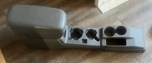 1995-2004 TOYOTA TACOMA GRAY CENTER CONSOLE OEM DUAL CUP HOLDERS GREY SR5 TRD - Picture 1 of 15