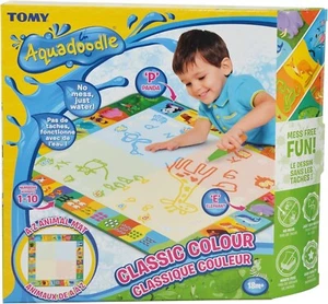 Aquadoodle Classic Grande Tappetino per Scarabocchi ad Acqua, Gioco da Disegno Senza Disordine, 75x75cm, USATO - Foto 1 di 5
