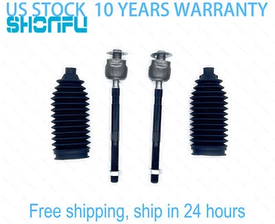 Steering Inner Tie Rod End Rack and Pinion Bellow For 2007-2012 Nissan Altima Foto 1 de 4