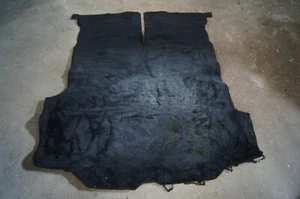 1980 Toyota Celica Liftback GT - TRUNK CARPET FLOOR MAT BLACK OEM - Picture 1 of 12