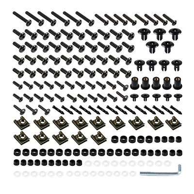 Tornillos de carrocería de acero inoxidable para pernos de carenado Yamaha R25 R3 2014-2021 - negro Foto 1 de 4