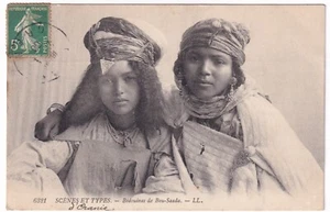 *** (Algerien) SZENEN UND TYPEN _ Beduinen von Bou-Saada *** Postkarte - 1908 - Bild 1 von 2