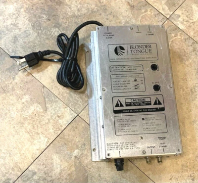 BLONDER TONGUE DISTRIBUTION AMPLIFIER BIDA 300-50, Stock No. 5400-35 - Image 1 of 4