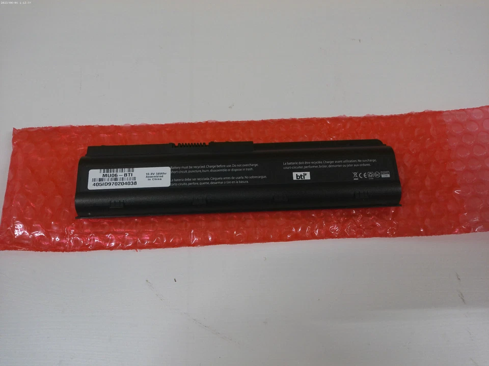 MU06 CQ42 笔记本电脑电池 适用于惠普 593553-001 CQ56 CQ62 G62 G56 MU09 593554-001 — 第 1/4 张图片