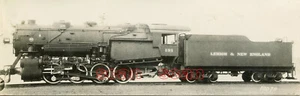 3BB076 BUILDER RP 1920s? LEHIGH & NEW ENGLAND RAILROAD 080 LOCO #131 - Picture 1 of 1