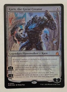 Karn, the Great Creator Foil - Mythic - Ravnica Remastered MTG - Picture 1 of 2