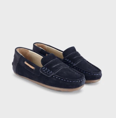 Mayoral scarpe da bambino mocassini eleganti cerimonia ragazzi bimbo in camoscio - Imagen 1 de 4