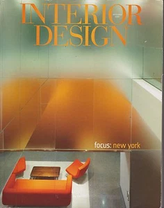 INTERIOR DESIGN MAGAZINE SEPTEMBER 2008 *FOCUS: NEW YORK* - Picture 1 of 1