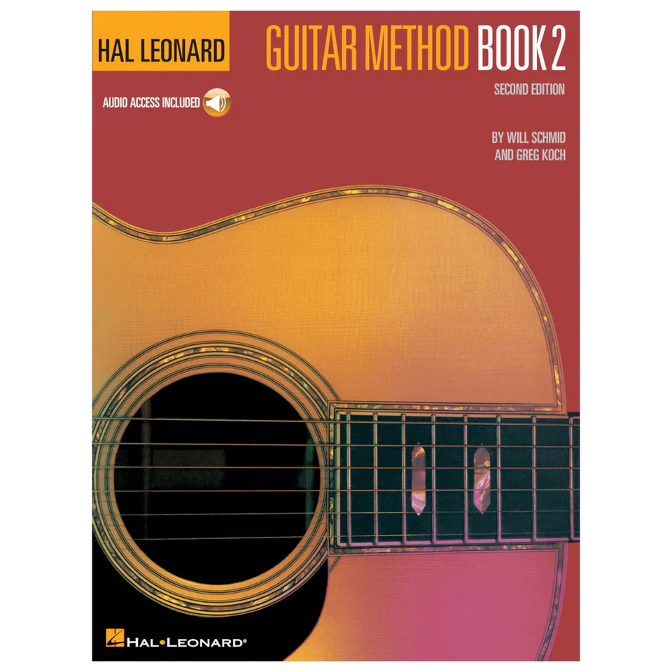 2002 Hal Leonard Guitar Method Book 2 Will Schmid & Greg Koch With CD