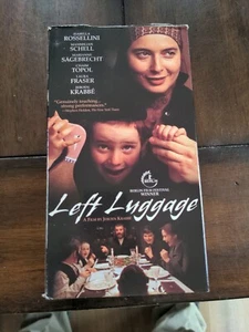 Left Luggage RARE Fox Lorber Films 2001 VHS Isabella Rossellini Laura Fraser OOP - Picture 1 of 1