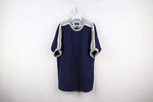 Vintage 90s Streetwear Mens Large Faded Color Block Heavyweight T-Shirt Cotton - Picture 1 of 11