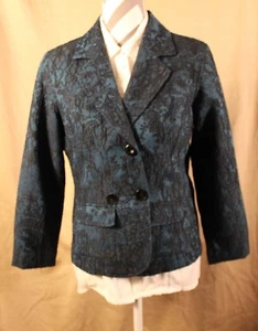 Chico's Blue Jacket Size Medium - Picture 1 of 3