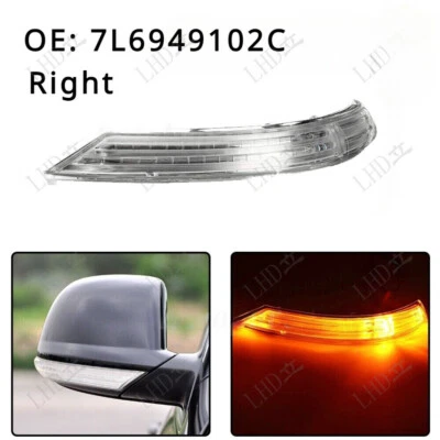 Luz de espejo retrovisor lateral derecho para VW Volkswagen Touareg 2008-2010/ Foto 1 de 4