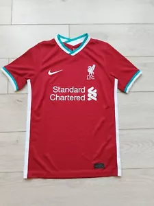 Sz M Kids Liverpool football jersey 2020/2021 home shirt - Picture 1 of 10