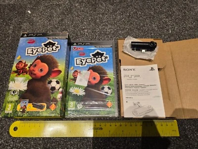 CÁMARA SONY PLAYSTATION PSP EYEPET AR JUEGO AUMENTADO OFICIAL PSP-450 en caja Foto 1 de 4