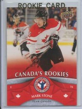 2012-13 Upper Deck UD Mark Stone Rookie Card RC #4 National Hockey Card Day