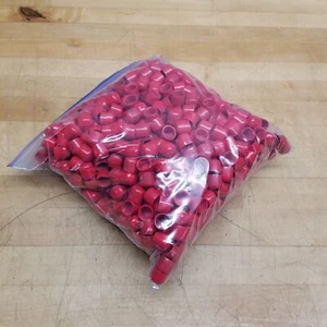 Stock Cap 754710 Red Short Cap, 0.531" ID x 0.500" Length x 0.060" Thickness - Picture 1 of 5