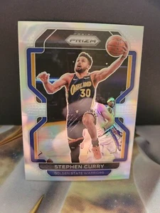 Stephen Curry 2021-22 Panini Prizm Basketball #154 Silver Prizm - Picture 1 of 2