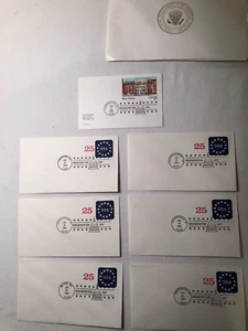1989 Set of George W Bush Inaugural Envelopes with postal stamps - Picture 1 of 4