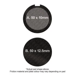 EBC Motorcycle Brake Pads (5) Front Left for Suzuki RE 5 A 1975 - 1977 - Picture 1 of 1