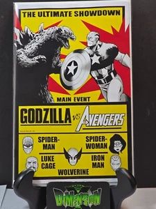 GODZILLA VS. AVENGERS #1 MARVEL 2025 NM 1ST PRINT LEE GARBETT VARIANT - Picture 1 of 1