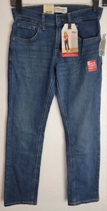 Levis 511 Boy 10 Reg 25x26 Slim Fit Performance Flex Jeans Blue Adjustable Waist - Picture 1 of 16