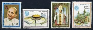 1968 Visita di Paolo VI a Bogotá - Colombia - serie 4v - Picture 1 of 1