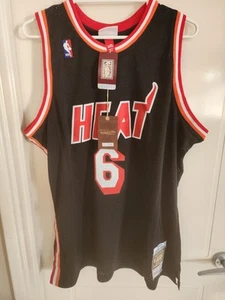 LeBron James Miami Heat '13-'14 Throwback NBA Swingman Jersey Size 2XL - Picture 1 of 11