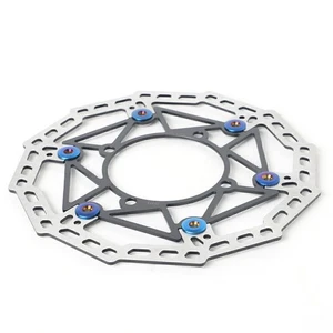 For Kawasaki Oversize Brake Disc Rotor KX250F KX125 KX250 03-05 RMZ250 04 05 06 - Picture 1 of 6