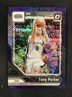 Donruss Optic #235 Tony Parker Purple Shimmer San Antonio Spurs 2024-25 Foto 1 de 2