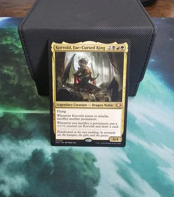 Korvold, Fae-Cursed King Sacrifice Commander Deck EDH MTG Magic the Gathering - Image 1 of 4