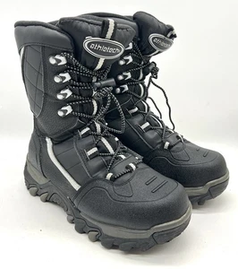 Athletech Heavy Duty Winter Snow Boots -Thermolite Black&Gray, Size 8 *ShipsFAST - Picture 1 of 12
