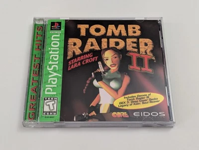 Tomb Raider II 2 Starring Lara Croft (Sony PlayStation 1, 1997) PS1 - Completo - Imagem 1 de 3