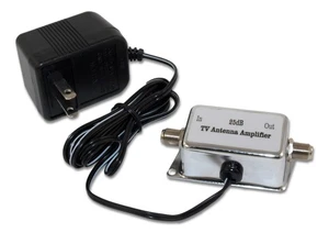 Antenna Signal Amplifier/Adapter (25dB) 50Mhz-860Mhz Powered - Picture 1 of 2