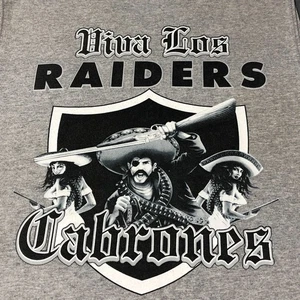 Vintage LA Raiders Tank Top " Viva Los Raiders Cabrones" 90s - Picture 1 of 13