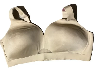 Lane Bryant Cacique Comfort Bliss Light Lined 40DDD Underwire Beige - Image 1 of 2