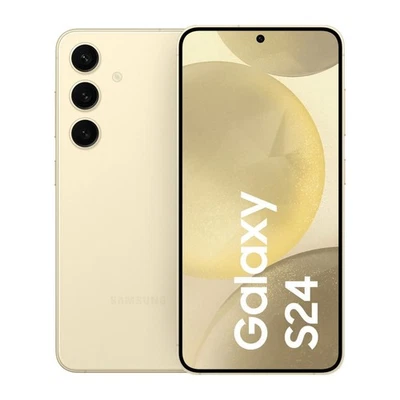 Samsung Galaxy S24 128GB Amber Yellow Smartphone 5G Giallo Smartphone Android EU - Immagine 1 di 4