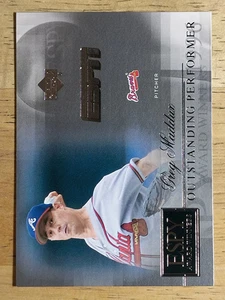 Vincitori del premio Upper Deck ESPN ESPY 2005 #AW7 Greg Maddux - Foto 1 di 2