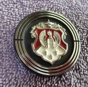 Rare Genuine GM 89-90 TOURING SEDAN Interior Dash Emblem Ornament 1.5" Diameter - Bild 1 von 5