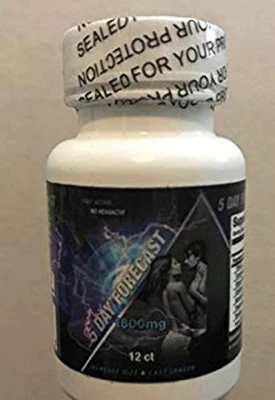 Botella 5 días pronóstico 12 ct Foto 1 de 2