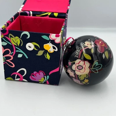Vera Bradley Ornamento Impresiones 2012 Floral Tela Caja Nuevo Foto 1 de 4